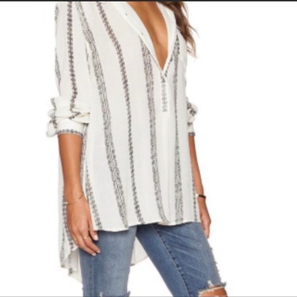 Free People Magic Pullover in Vanilla Combo - Picture 2 of 10